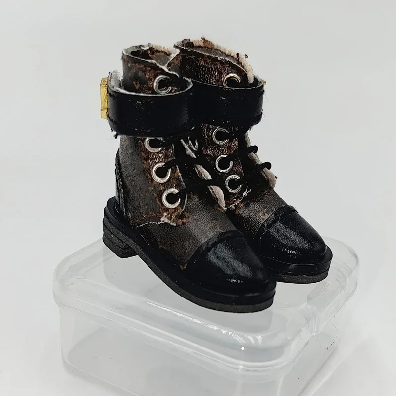 Blythe Puppe Schuhe Stiefel Legging für Azone Socke OB23 OB24 Puppe Schwarz Weiß Spitzenstrumpf – Detail 31