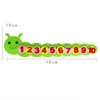Montessori Materials Caterpillar DIY Math Toys Kids Toys Number Educational Learning Toys for Children Preschool Teaching Aids 6