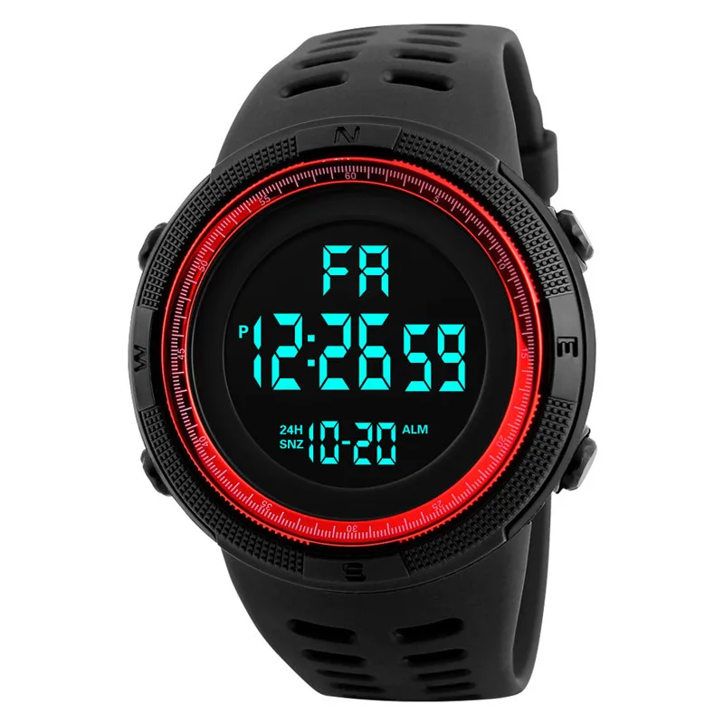 Watch Men Digital Electronic Watch Date Stopwatch Electronic Hand Watch Unisex Sports Watch Led Display Men and Women Watches