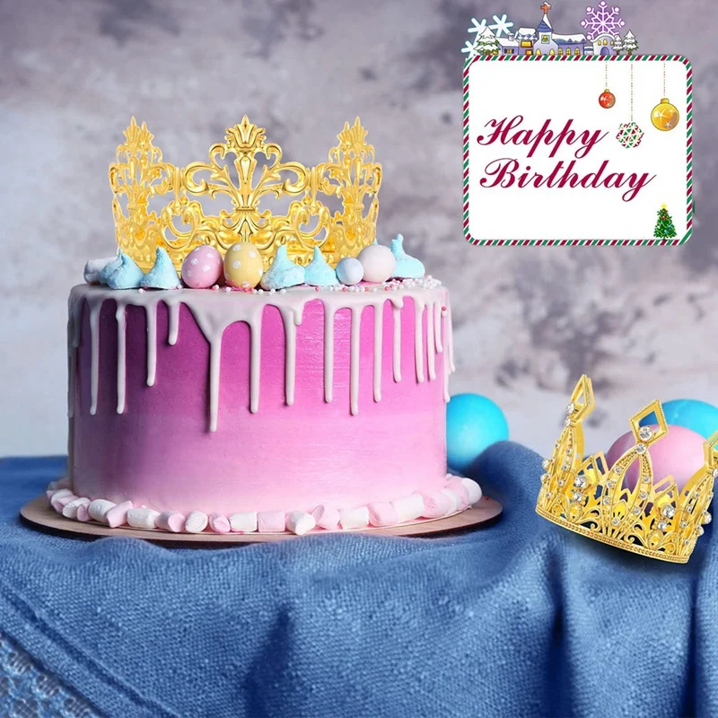 Tiara / Princess Crown Cupcake Rings - 12 Rings – Frans Cake and Candy