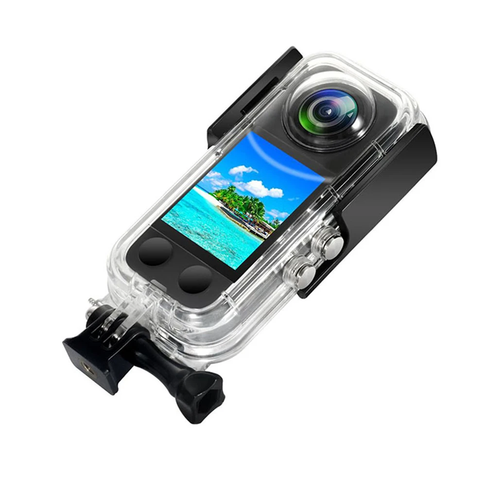 

Waterproof Case 40M Underwater Box Diving Shell For Insta360 ONE X2 Dive Case Frame Camera Accessories