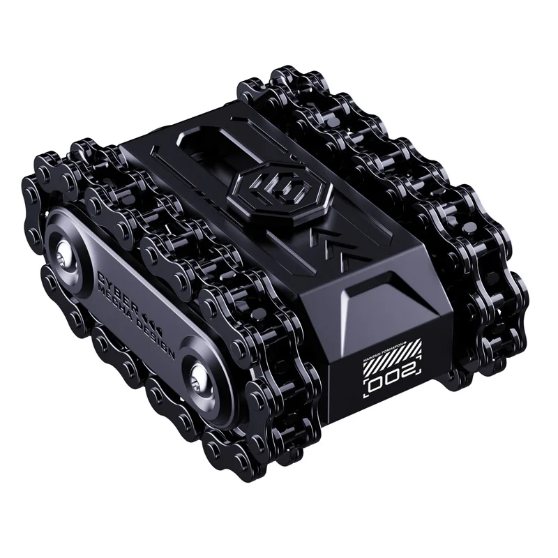 Hardcore Military Style EDC Metal Magnetic Rotating Tank Stress Relief Toy Fidget Toy Fidget Spinner Kids Gift