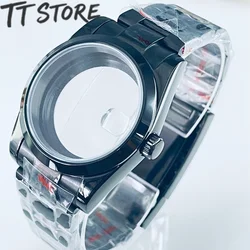 Black Watch Case with Sapphire Crystal - Top Waterproof Design - 40mm ETA2824 PT5000 (Black B21)