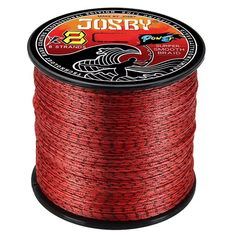 

JOSBY многонитевая рыболовная леска 8 плетеных PE 165yds 400yds 730yds Прочная износостойкая леска японские товары