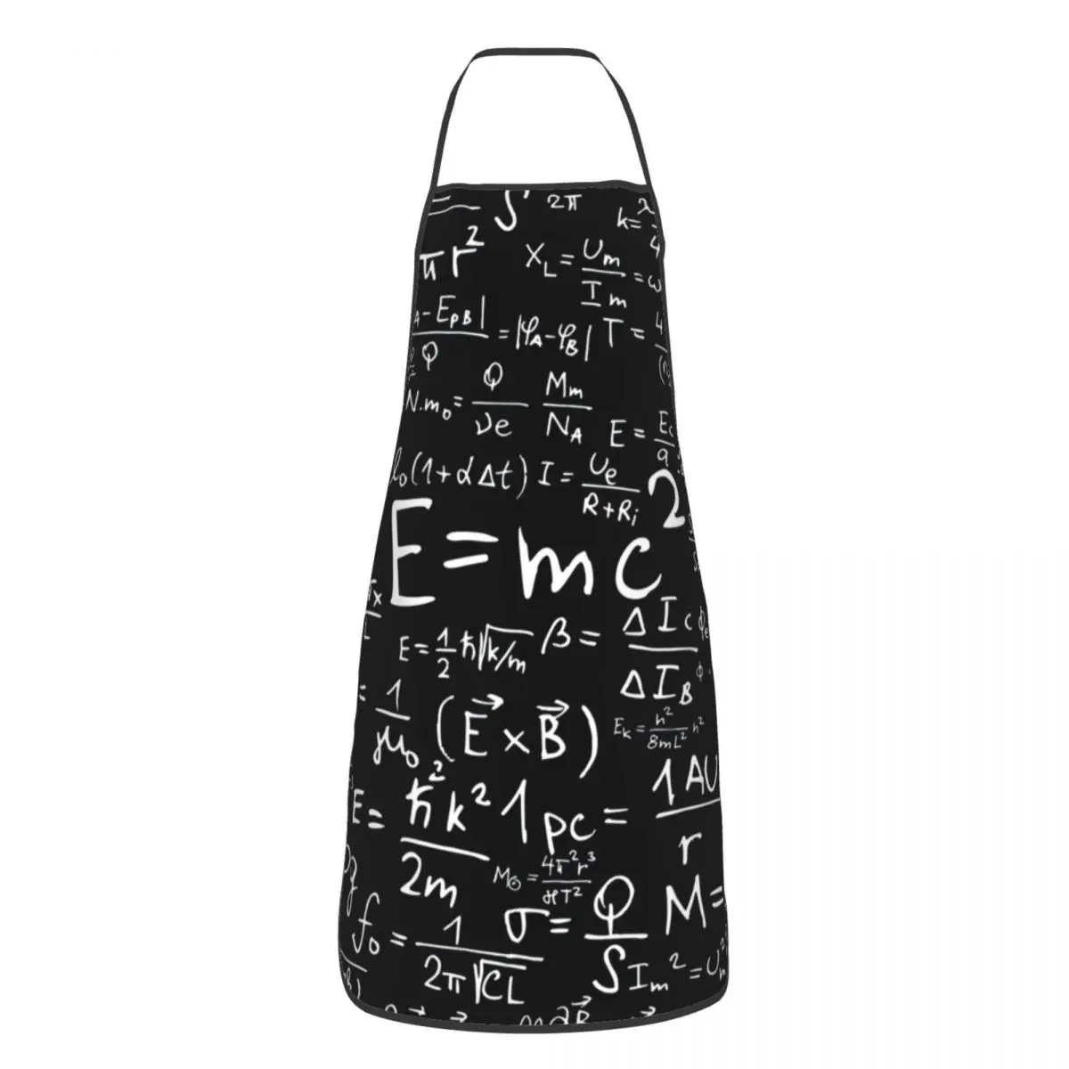 

Custom Bib Physics Equations Apron Men Women Unisex Adult Chef Cooking Kitchen Geek Science Math Tablier Cuisine Painting