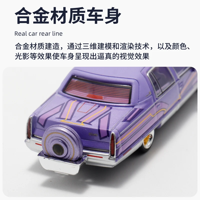 MK Miniatures X GOC 1:64 Fleetwood Lowrider CTE Diecast Model Car