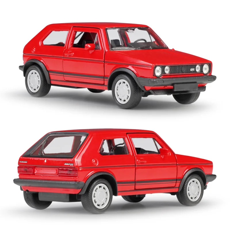 Car Model Vw Golf Golf Metal Collection Cars | Vw Scale Cars Collection - Railed/motor/cars/bicycles -