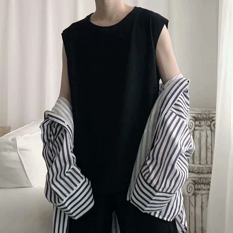 

Cotton Workout Gym Tank Top Mens Casual Sleeveless Sportswear Shirt Stronger Fashion Clothing Bodybuilding Singlets Fitness Vest
