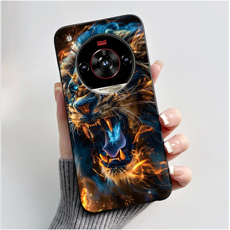 Aesthetic Luxury Soft Silicone Cover for ZTE Nubia Focus 2 Ultra 5G - Cute & Cool Design for Boys & Girls
