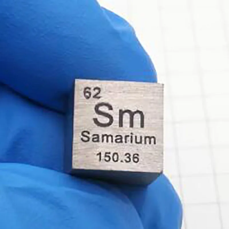 

Samarium Cube Metal Element Cubes 10mm Size High Purity Periodic Table Collection 1cm