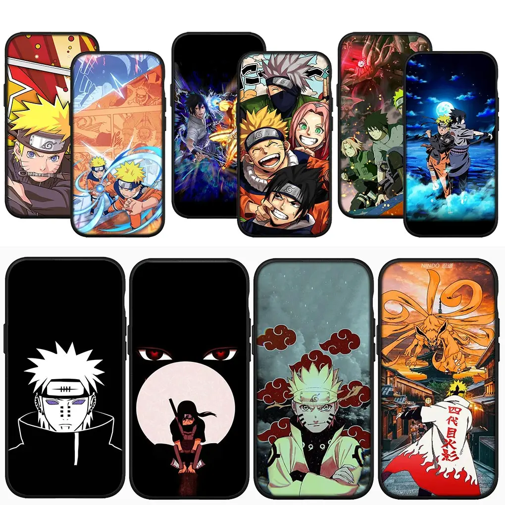 Itachis Uchihas Sasukes Pain чехол для телефона iPhone 15 14 13 12 Mini 11 Pro X XR XS Max 7 8 Plus + 15 + 8 + мягкий чехол