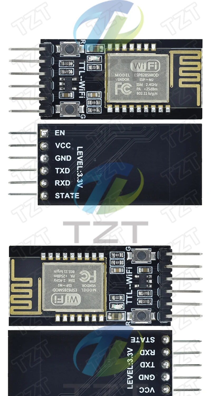 DT-06 Wireless WiFi Serial Port Transparentes Übertragungsmodul TTL zu WiFi Kompatibel mit Bluetooth HC-06 Schnittstelle ESP-M2 – Detail 5