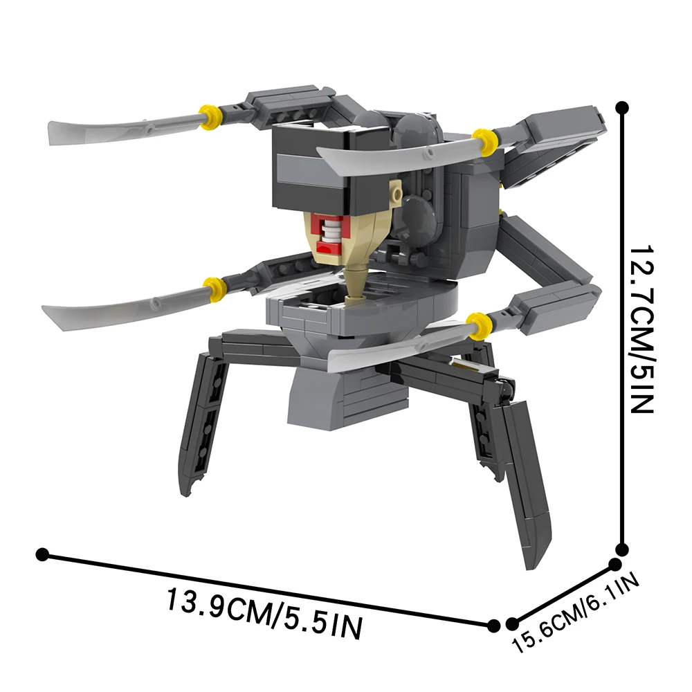 MOOXI Skibidi    , MOC , īŸ , DIY   ,  峭 , MOC1357, 217 
