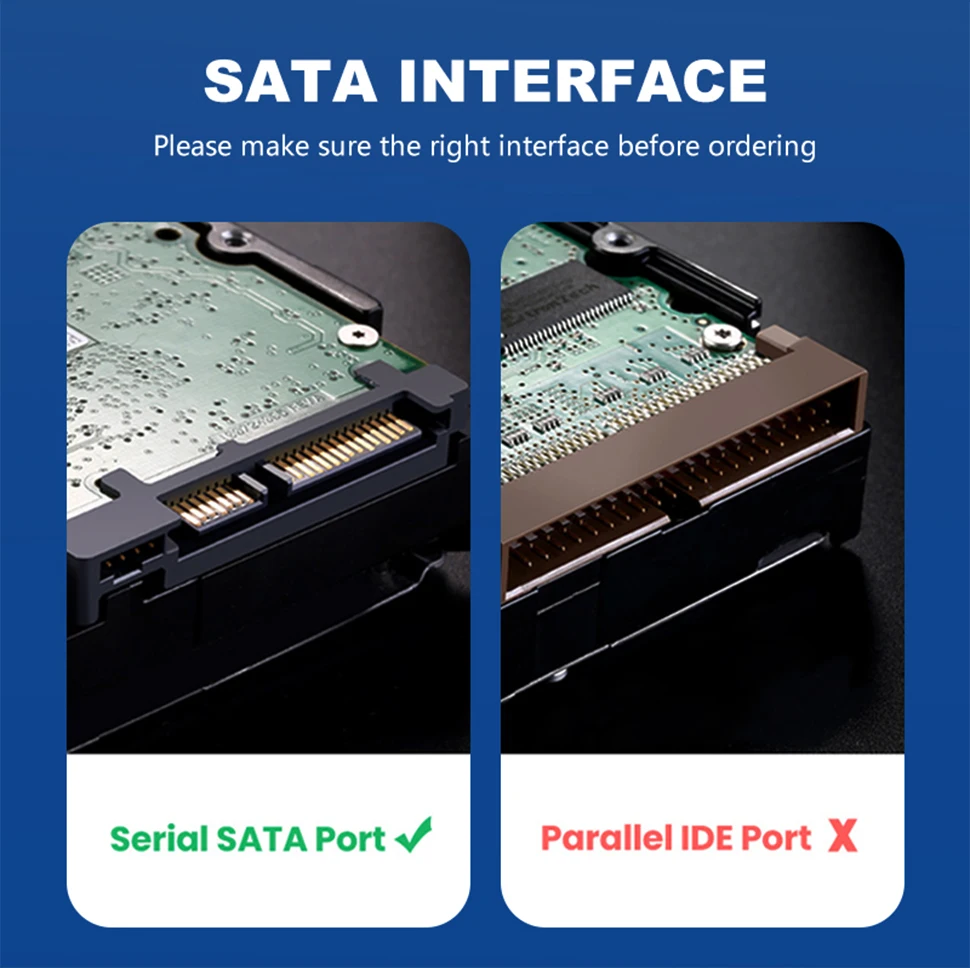 Zexmte SATA to USB 3.0 Cable for 2.5 Inch External HDD SSD Hard Drive Data Transfer UP To 6Gbps USB 3.0 to Sata III Cord Adapter sata to usb cable sata to usb adapter