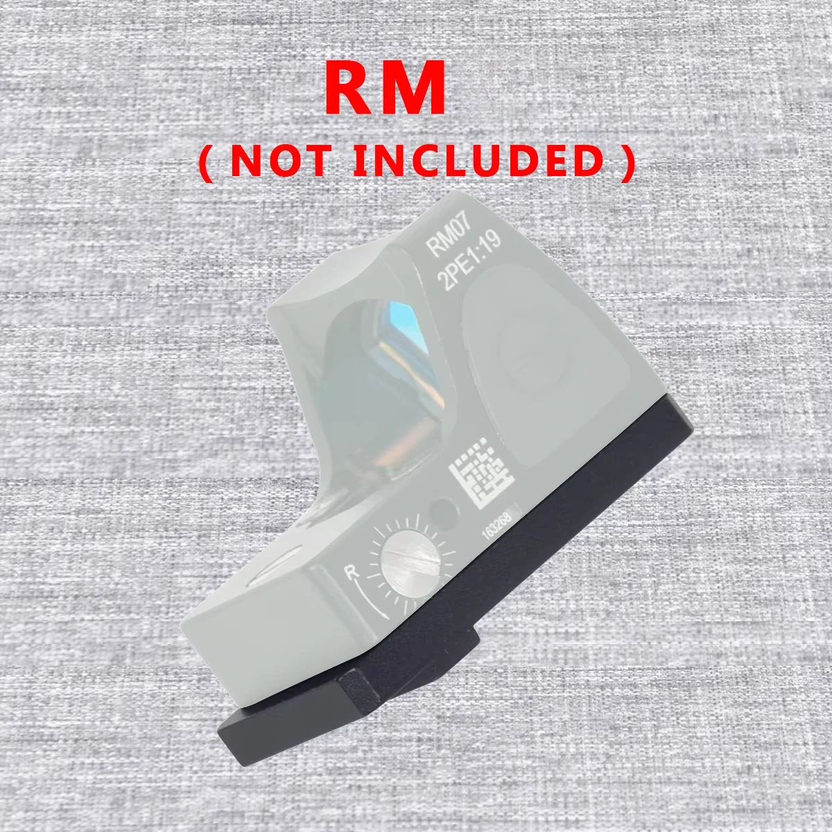 Universal Mount Plate For G17 Rear Sight Scope Plate Mount Base Adapter Fit RM VISM M1 M2 Red Dot Sight scope mount adapter rail adapter