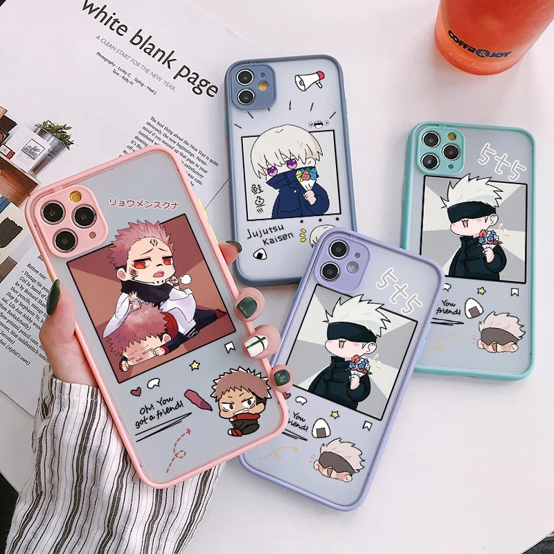 Anime Phone Case Iphone Gojo Jujutsu Phone Cases Iphones Anime Case