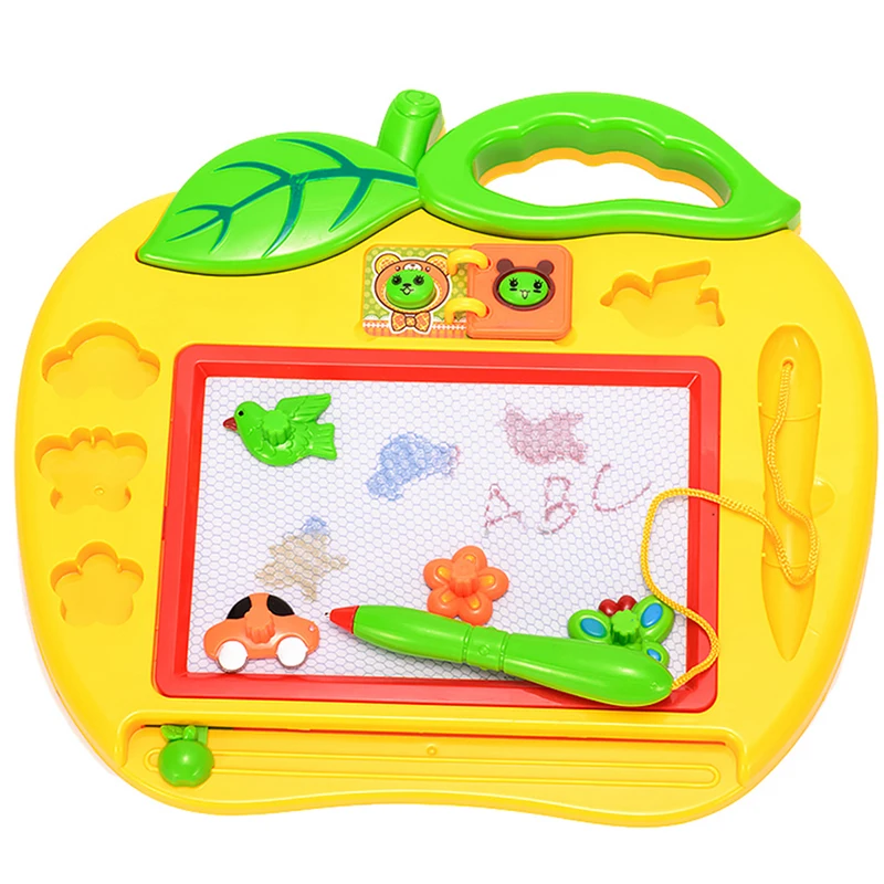 Magic Slate Color Small Format Cartoon Erasable Doodle Writing Drawing Painting Board Pad