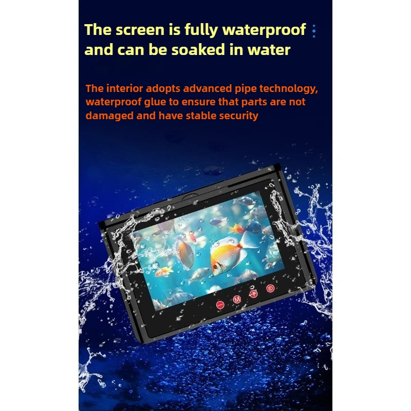 Caméra De Pêche Sous-marine MOUNTAINONE 9 Pouces - 50m - Détecteur De Poissons IP68