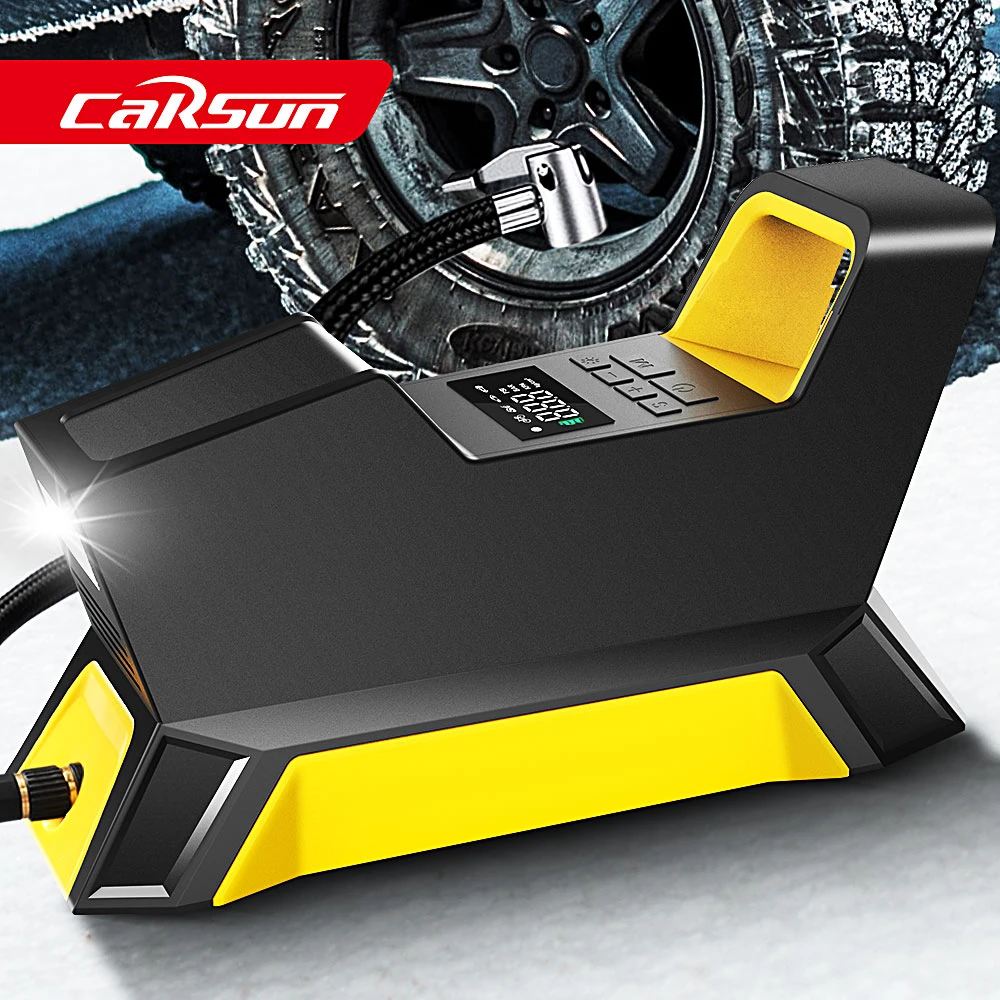 Carsun Wireless Air Pump For Car Bicycle Inflatable Pump Portable