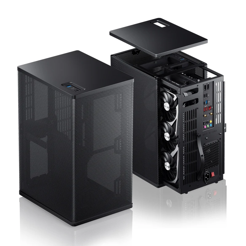 Jonsbo-ミニPC用の4つのハードディスクを備えた小型サーバー