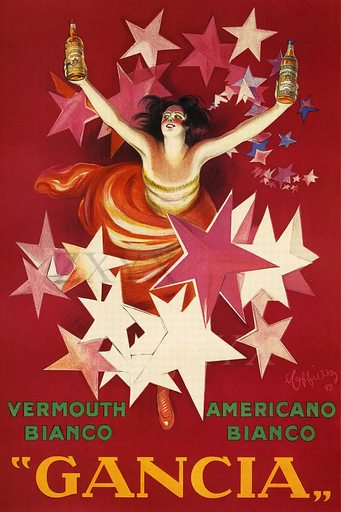 

Художественный винтажный рекламный постер леоното КАППИЕЛЛО