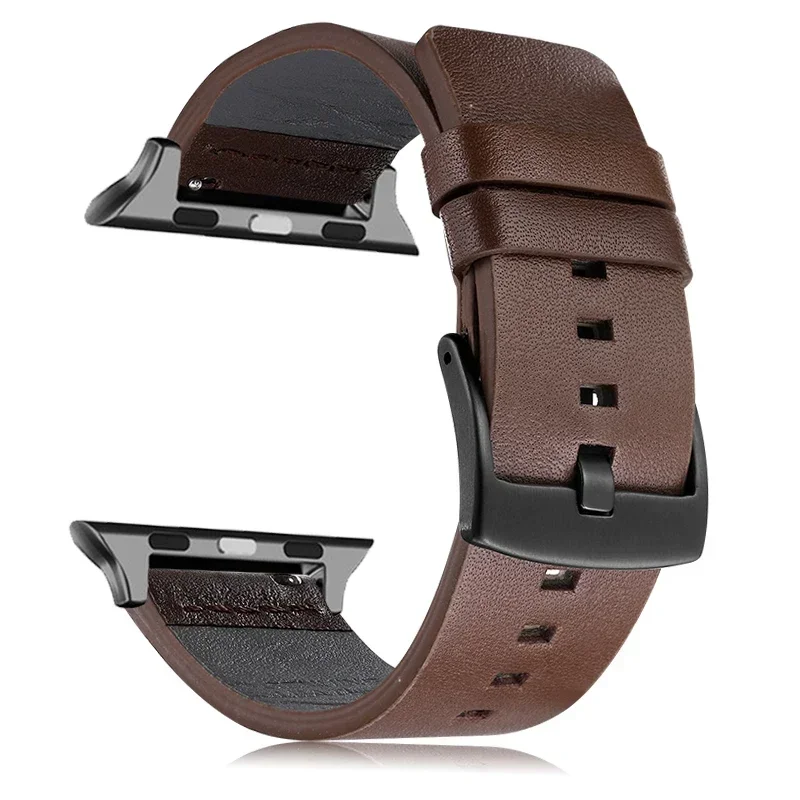 Lederarmband für Apple Watch Band 46mm 45mm 44mm 49 41 40 42 38mm Armband Correa Armband iWatch Serie Ultra 10 9 5 6 SE 7 8 – Detail 29