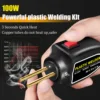 Plastic Welder Mini 100W Hot Stapler Plastic Welding Machine Heat Gun Pro Car Bumper Electronic Soldering Repair Tools Kit 용접기 5