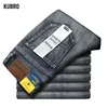 KUBRO New  Men's Jeans Classics Pants Straight Business Blue Black Jeans Elastic Slim Fit Casual Work Pants 29-40