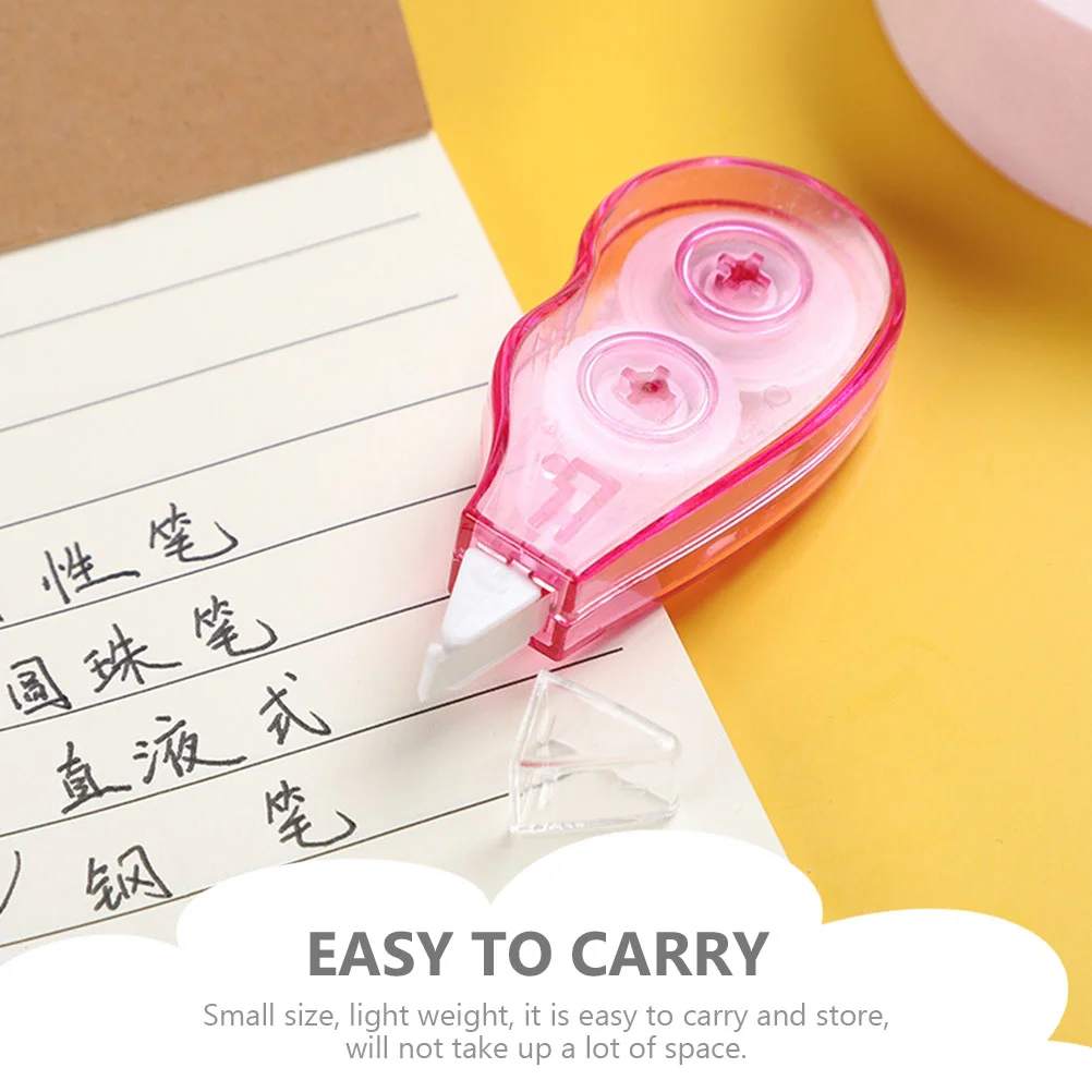 Erasers for Kids Correction Tape Stationery Adhesive Household Corrected Tapes Children Accessory 6 Pcs correction tape