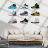 6 Pcs Floating Shoe Rack Display Shelf For Sneakers Shelves Clear Holder Acrylic Shoes 1