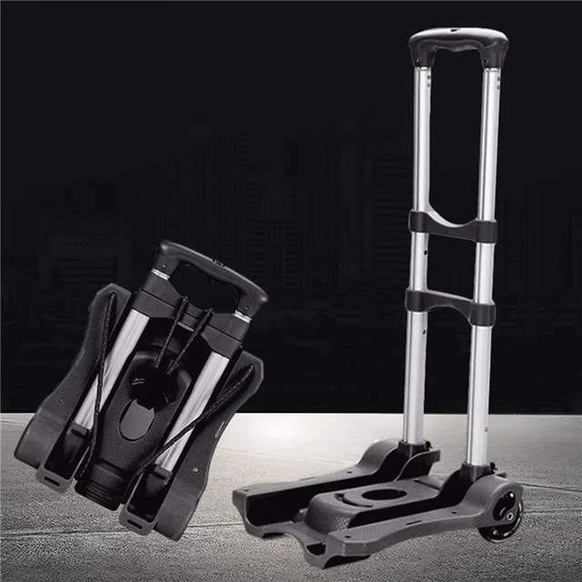 Nagy Teherbírású, Összecsukható Kézi Zsákkerekű Kocsi Teherautó -Kosár Utazási Poggyász Bevásárló Kosár Otthoni Használati Eszköz - Image 5