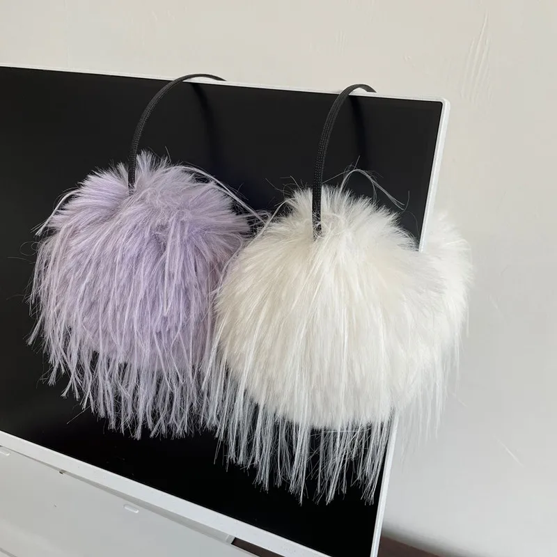 Long Hair Plush Warm Earmuffs Women's Hair Band Ear Protectors Ear Bags Cycling Cold Proof Fluffy Winter Warmers