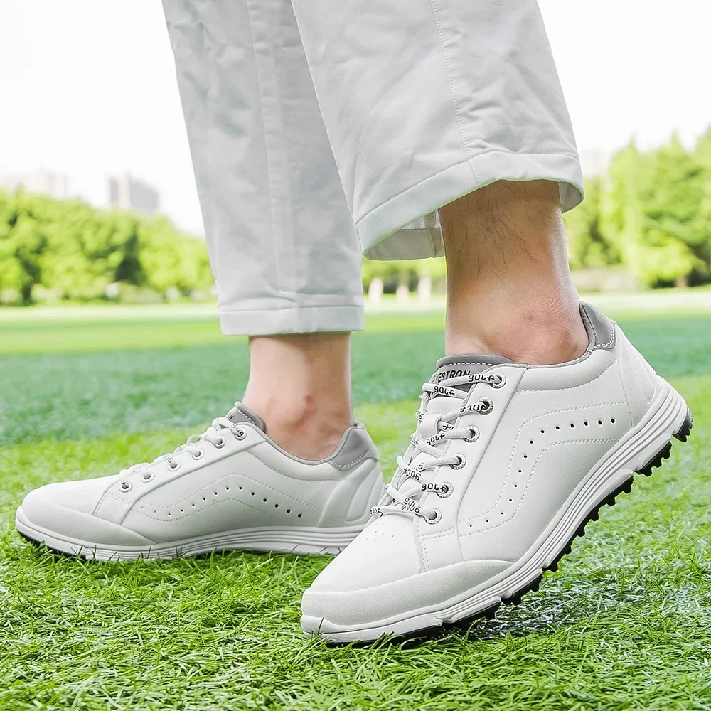 Description Picture 6 of itemWaterproof Golf Shoes Men Quality Golf Sneakers Comfortable Walking Gym Sneakers