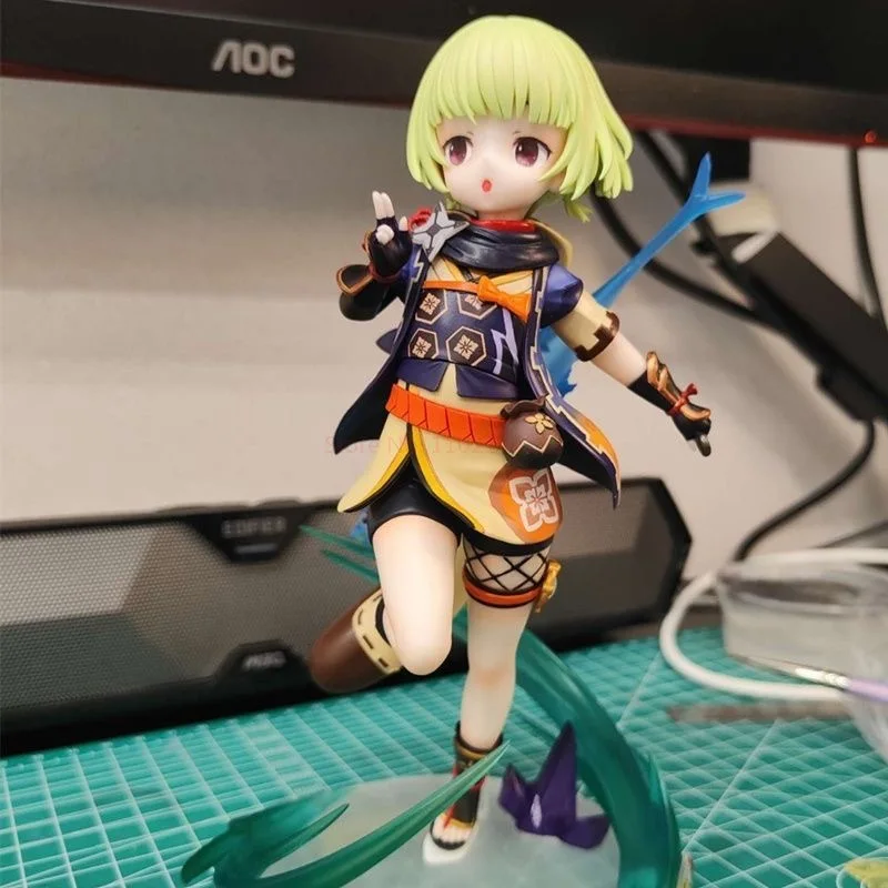 

Genshin Impact 19cm Anime Sayu Figure Gk Action Statue Figurine Model Doll Pvc Collection Ornament Home Decoration Toys Gift New