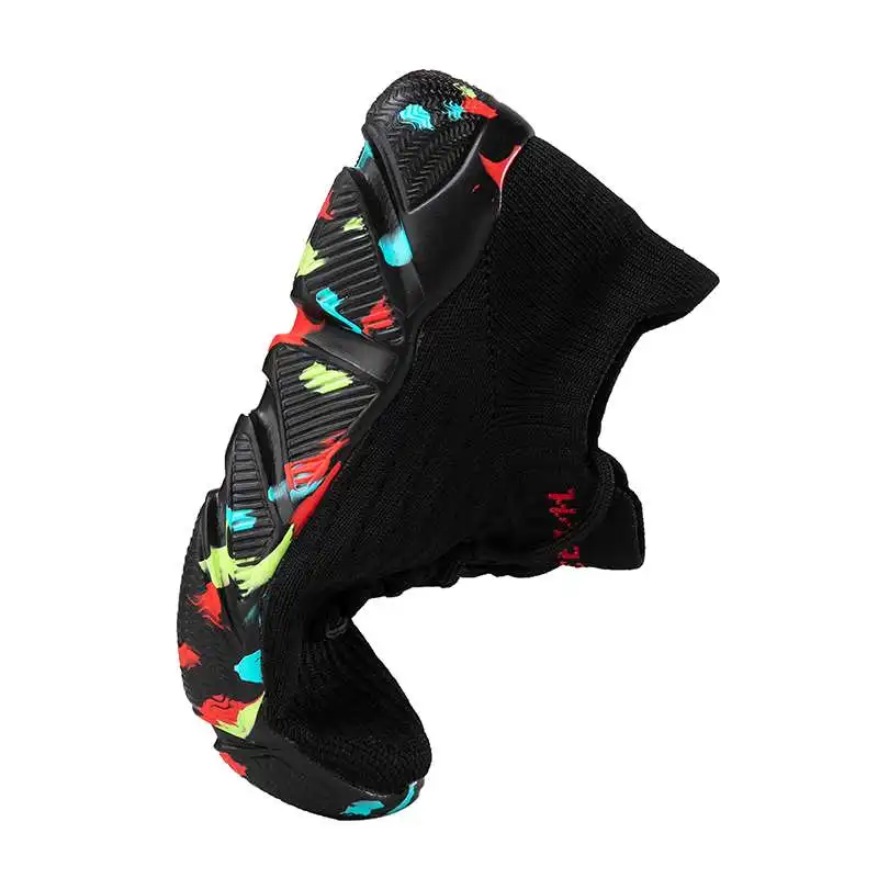 MWY Chinese Red Women's Summer Footwear Men Sports Shoes Casual Sneaker Breathable Lightweight Sock Shoes Zapatillas Size 35-46