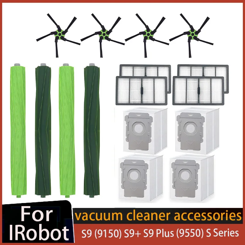 Per IRobot Roomba S9 9150 S9 + S9 Plus Filtro HEPA Spazzola Laterale A Rullo 90980181 Per IRobot Roomba S9 9150 S9 + S9 Plus Filtro HEPA Spazzola Laterale A Rullo 90980181