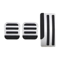 Couvre-pédales pour Nissan Navara NP300 Frontier Terra, accessoires de voiture, gaz, carburant, frein, pas de propositions, 1997-2022, plaquettes 5