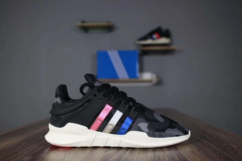 Zapatillas Adidas EQT para correr para hombre y mujer, zapatos de carreras versátiles con rayas tricolor, ADV, BB1309, originales, novedad|Zapatillas de correr| AliExpress