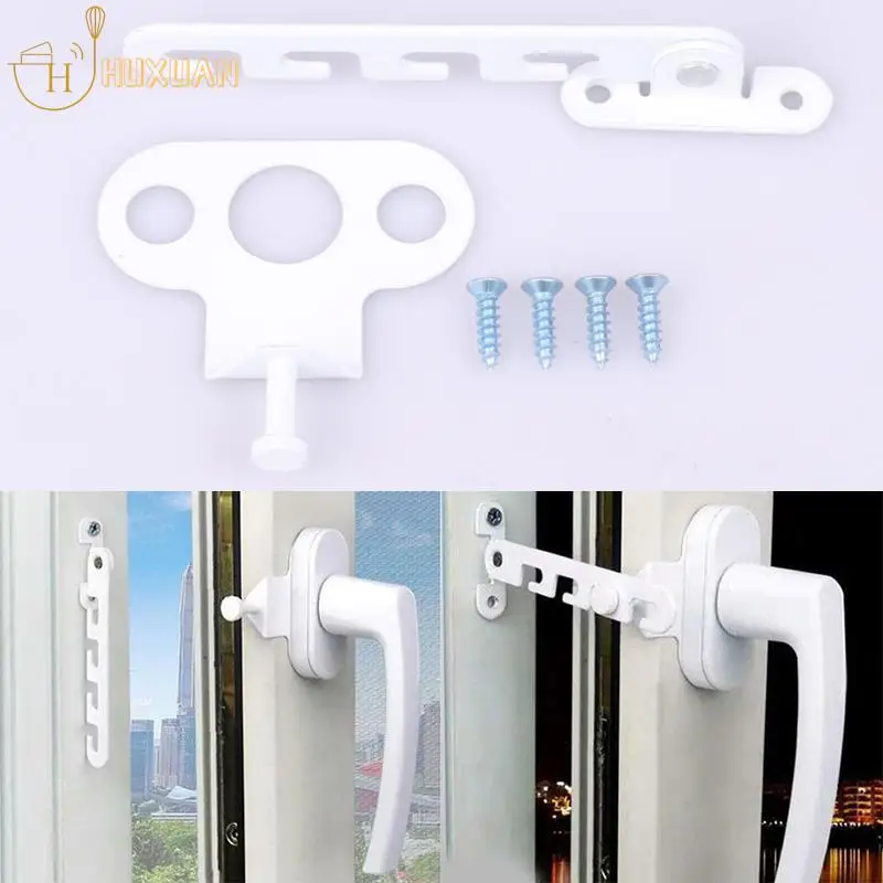 Metal Window Limiter Latch Wind Hook Latches Brace Casement Blocking Lock Catch Stay Position Stopper For Child Safety Protector window stopper,window lock