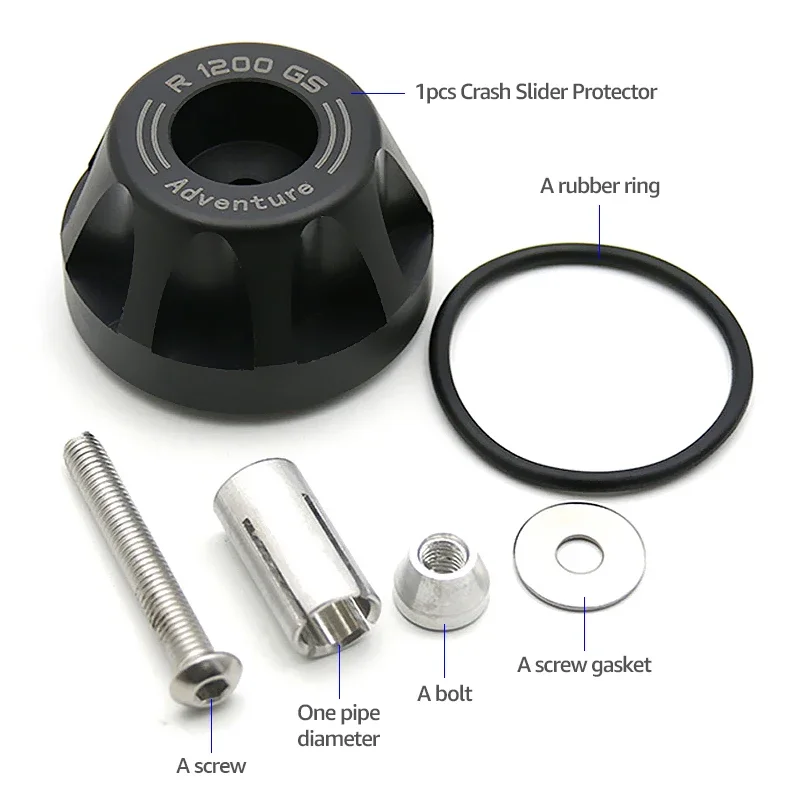 Motorcycle Final Drive Housing Cardan Crash Slider Protector