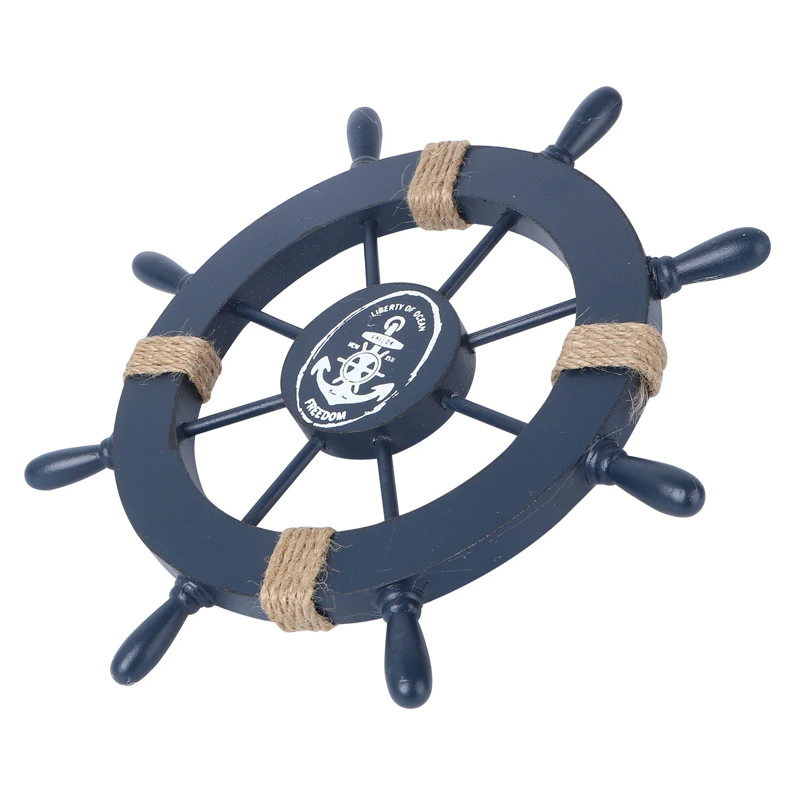 Wheel Decor Nautical Ship Beach Wall Steering Wooden Boat Home