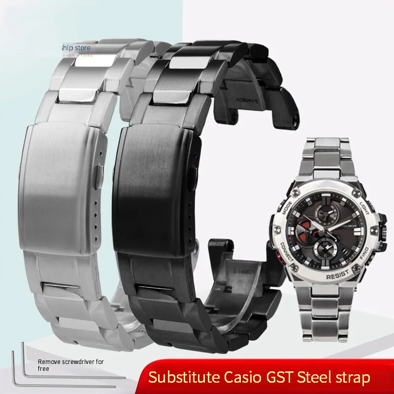Wholesale Shopping Stainless Steel Watch Band AB011012/G684-SS_K0009178