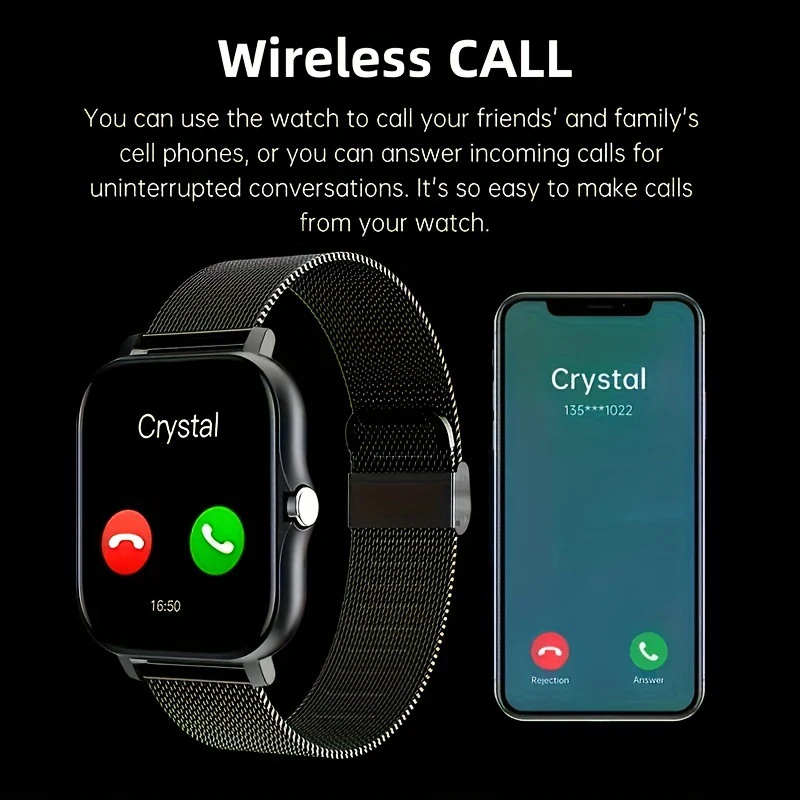 Xiaomi NEW Smart Watch Women Men Lady Gift Sport Fitness Watches Heart Rate Monitor Waterproof Smartwatch For Phones Android IOS 4
