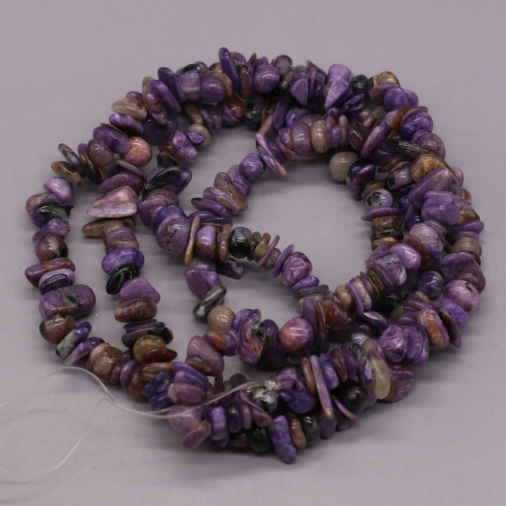 

Natural Semi-precious Stone Purple Dragon Crystal Beads 5-8MM For Women Jewelry Making DIY Necklace Bracelet Healing Gifts 40CM
