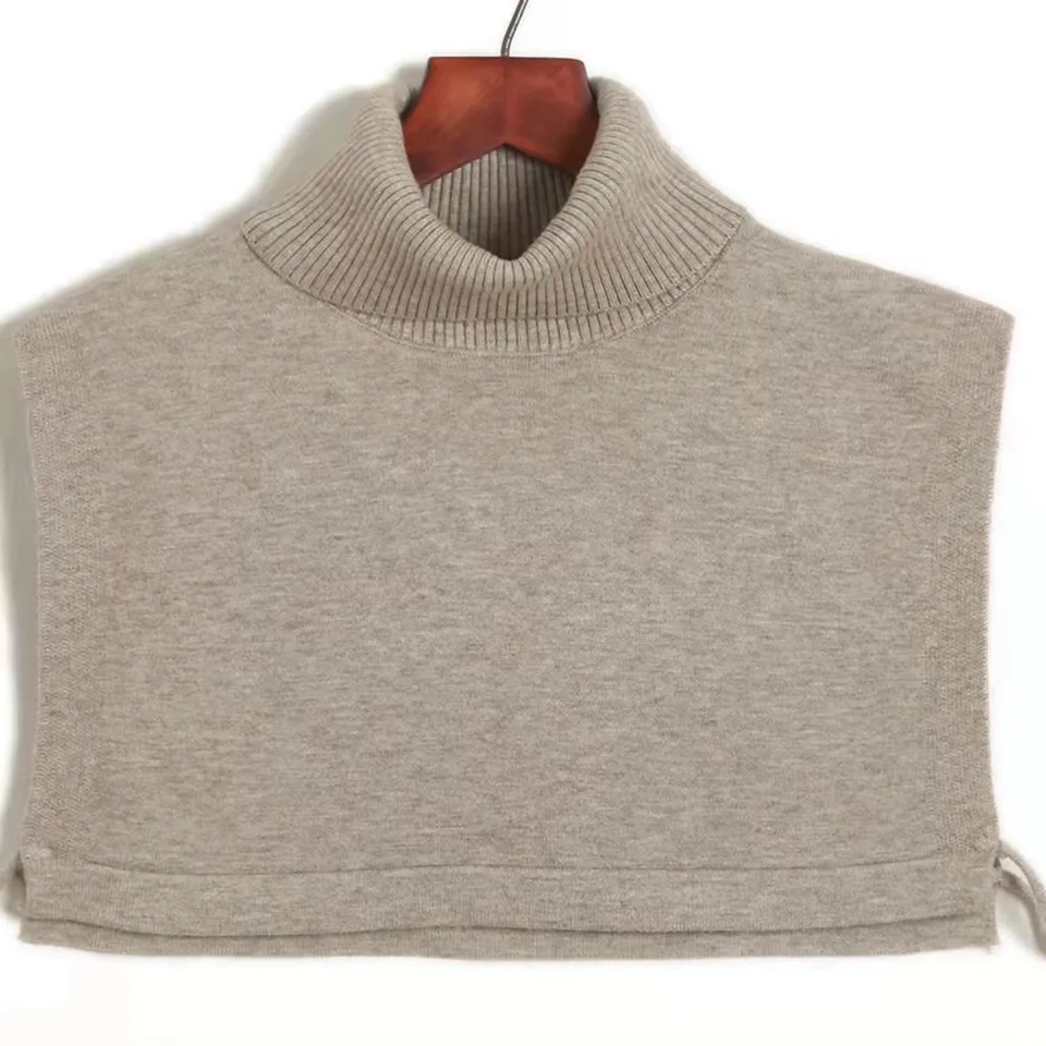 High Quality Winter Sleeveless Turtleneck Sweater