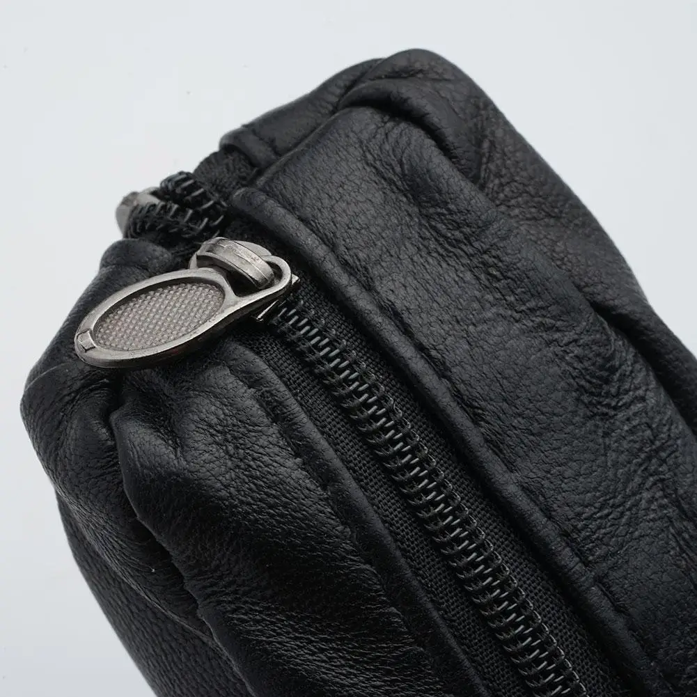 Genuine Leather Keychain Change Bag For Men Women Fashion Clutch Key Holder Organizer Mini Coin Purse Coin Change Storage Bag change bag