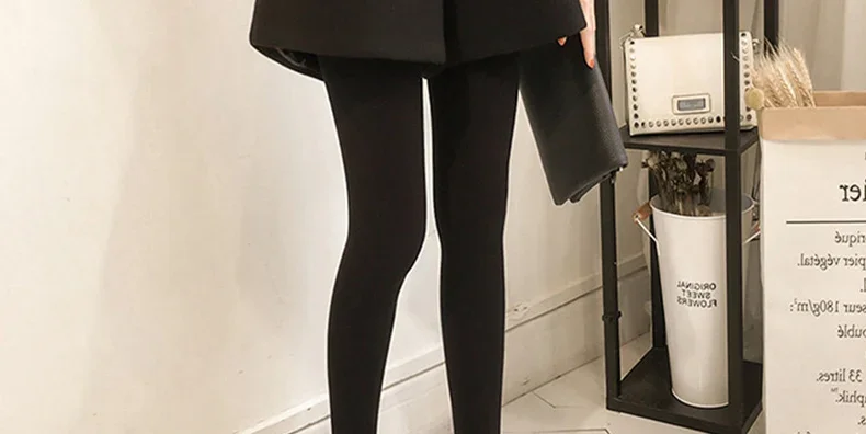Herbst Winter Woll shorts für Mutterschaft weites Bein lose Bootcuts für schwangere Frauen Schwangerschaft Jugend elastische Taille – Detail 26