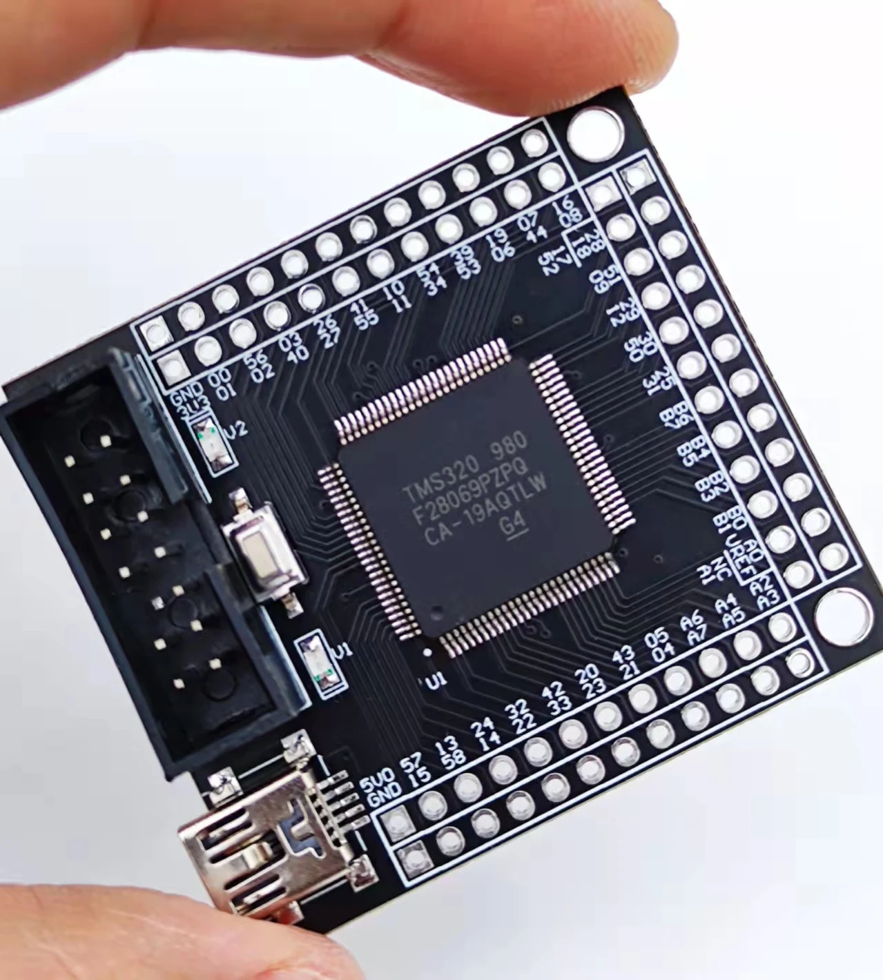

Системная плата TMS320F28069 C2000 DSP, минимальный размер
