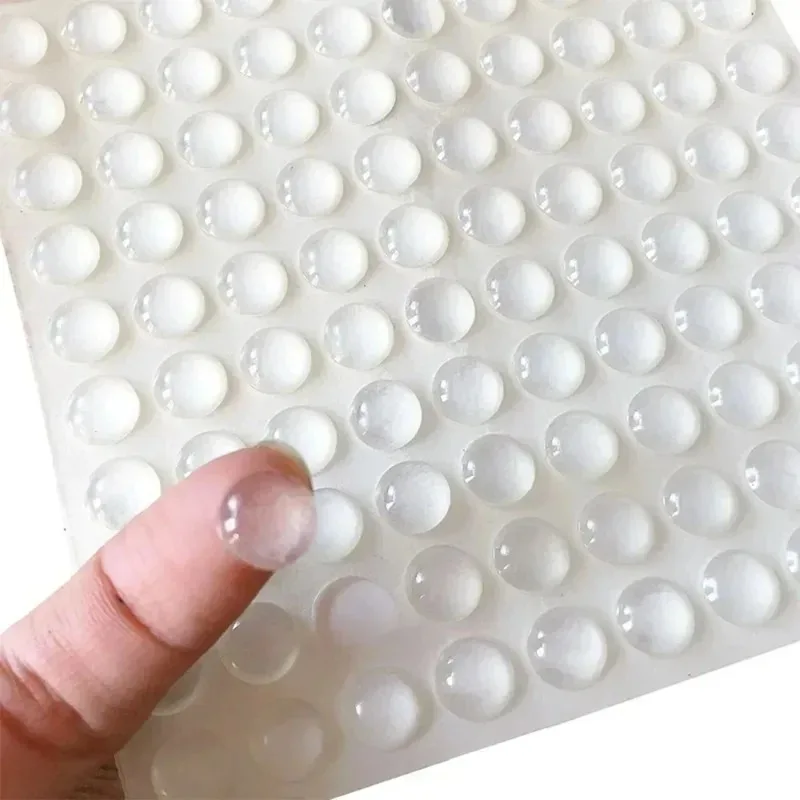 Silicone Rubber Pads Anti-collision For Cabinet Door Bumper Drawers Chair Damper Self Adhesive Cushion Pads Prevent Noisy For Silicone Furniture Pads Rubber Furniture Pads