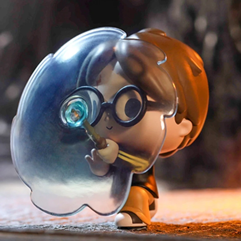 POP MART Magic Novel Wizarding World Props Series Figura de caja aleatoria ciega Muñeca misteriosa Caja modelo Kawaii para regalo de cumpleaños de niños